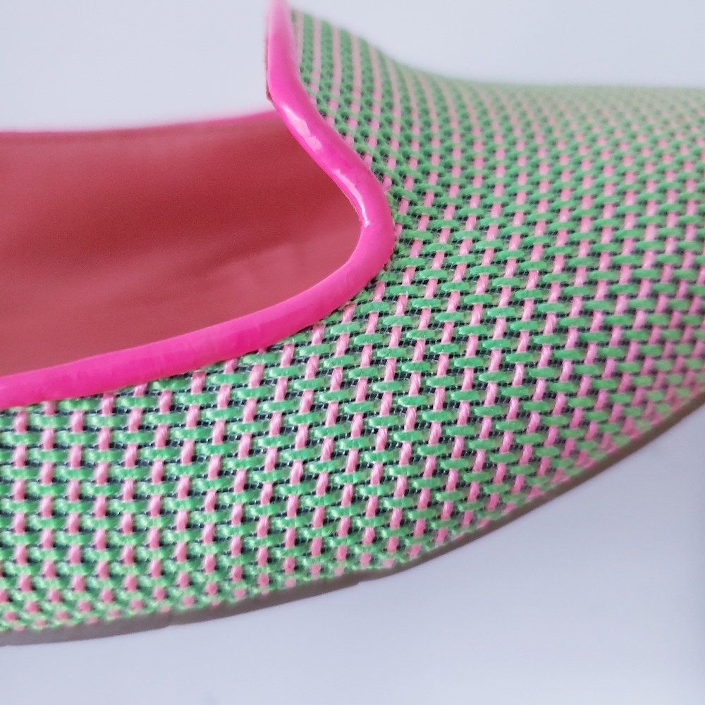 Vintage Via Spiga Green and Pink Flats - Picture 12 of 15